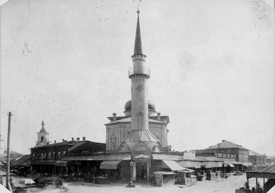 Мечеть в Казани фото сенной мечети 1870 год