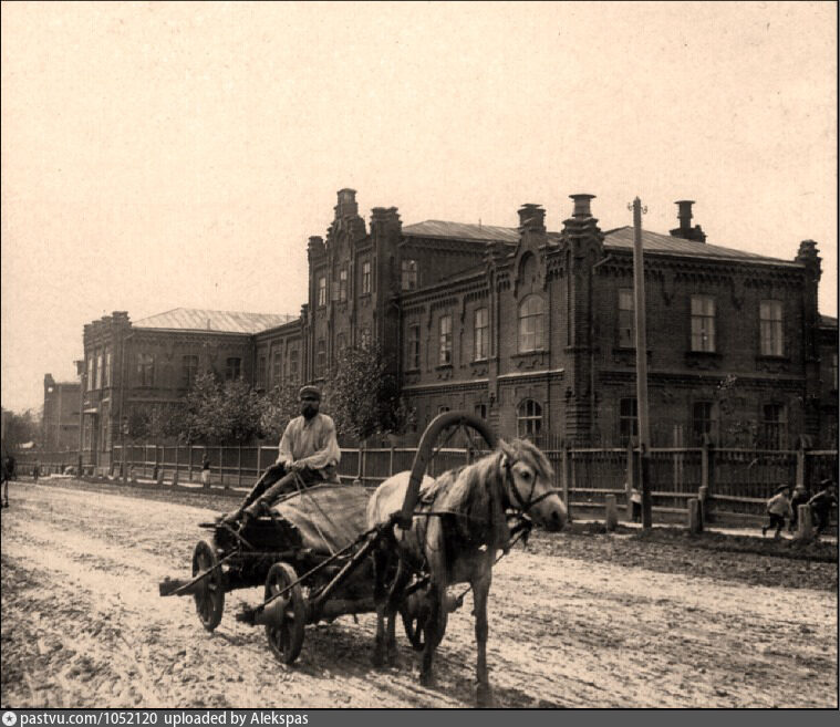 Улица Бутлерова 1908 год